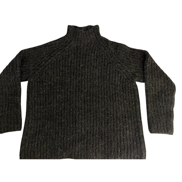 Lauren Ralph Lauren Sweaters - Lauren‎ Ralph Lauren Wool Alpaca Blend Mock Neck Sweater Gray L Cozy Fisherman